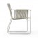 Chaise Avec Accoudoirs Harp Milk/Sand Roda JardinChic