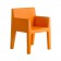  Chaise Avec Accoudoirs Jut Orange Vondom Jardinchic