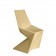 Chaise Vertex Beige Vondom Jardinchic