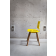 Chaise de Repas Coco Jaune Profil Shooting Oasiq Jardinchic