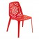 Lot de 2 Chaises Pattern Rouge Ecarlate Emu JardinChic