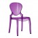 Lot de 4 Chaises Queen Violet Pedrali JardinChic