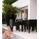  Chaises Avec Accoudoirs Jut Noir Vondom Jardinchic