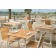 Chaises et Fauteuils Pilotis Batyline et Teck Vlaemynck Jardinchic