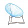 Fauteuil Chiquita Bleu Ciel Boqa JardinChic