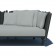 Schienale per divano e sedia di plastica canna Serralunga JardinChic cuscino 