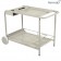Desserte / Bar Roulant Luxembourg gris Argile Fermob Jardinchic