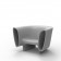 fauteuil-acier-bum-bum-vondom-jardinchic