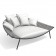 Daybed Arena Structure Smoke sangle Grey-sand Roda Jardinchic