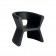 fauteuil-avec-accourdoirs-noir-pal-vondom-jardinchic