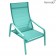 Fauteuil Bas Alizé Bleu Lagune Fermob Jardinchic