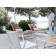 Fauteuil Bas Pilotis Aluminium Vlaemynck Jardinchic