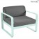 Fauteuil Bellevie Coussins Gris Graphite / Menthe Glaciale Fermob Jardinchic