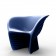 fauteuil-bleu-marine-biophilia-vondom-jardinchic