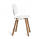 Fauteuil de Repas Coco Blanc Profil Oasiq Jardinchic