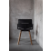 Fauteuil de Repas Coco Noir Shooting Oasiq Jardinchic