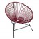 Fauteuil Huatulco Bordeaux Boqa JardinChic