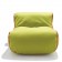 Fauteuil Birba Tissu Vert Zip Orange Parri JardinChic