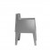 Lot de 2 Fauteuils Empilables TOY Gris Profil Driade JardinChic