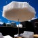 Parasol Frou Frou Blanc Sywawa Jardinchic