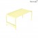 Grande Table Basse / Banc Luxembourg itron Givré Fermob Jardinchic
