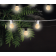 Guirlandes lumineuses Bella Vista Noire et Blanche Seletti JardinChic