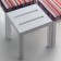 Tabouret/Table Basse Handy Blanc  Serralunga JardinChic