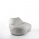 Fauteuil Hug Base Blanc / Tissu Sea Blanc Serralunga JardinChic