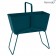 Jardinière Haute Basket Bleu Acapulco Fermob Jardinchic