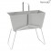Jardinière Haute Basket Gris Métal Fermob Jardinchic