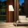 Lampadaire Cone sur Batterie Blanc Emu Jardinchic