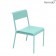 Lot de 2 Chaises Bellevie Bleu Lagune Fermob Jardinchic