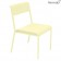 Chaise Bellevie Citron Givré Fermob Jardinchic