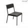 Lot de 2 Chaises Bellevie Réglisse Fermob Jardinchic