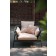 Fauteuil Batyline Piper Smoke/Brown Roda Jardinchic 