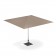  Parasol à Mât Central Shade 300 Taupe Emu Jardinchic