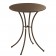 Table Pigalle Ronde Marron d'Inde Emu Jardinchic