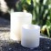 Photophores Cylindrique Ecru Ø10cm x H10cm et Ø10cm x H15cm Decoragloba Jardinchic