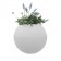 Pot de Balcon Ballcony Bloomball Blanc Rephorm Jardinchic