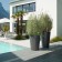 Pot Alto Anthracite Pisicne Eternit JardinChic