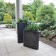 Pots Triton H68cm Noir et Triton H48cm Noir (vendu séparément) Pdconcept Jardinchic