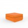 Pouf Ulm Orange Vondom Jardinchic