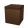 Pouf Quadrat 40x40x45cm Bronze Vondom Jardinchic