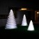 Sapins Chrismy Lumineux Blanc sur Câble Vondom Jardinchic