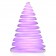 Sapin Chrismy Lumineux RGB sur Batterie Vondom Jardinchic