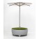 Pouf Oasis Similitude Gazon Parasol Structure Sauge Serralunga Jardinchic