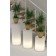 Socles Tubus Lumineux 89 + 70 + 50 Pdconcept Jardinchic