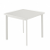 Table carrée Star 70cm Blanc Emu JardinChic