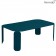 Table Basse Rectangulaire Bebop H29cm Bleu Acapulco Fermob Jardinchic