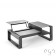 Table Modulable Duo Kama (Finition brute sans laque) Ego Paris Jardinchic